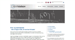 Desktop Screenshot of danskkrisekorps.dk